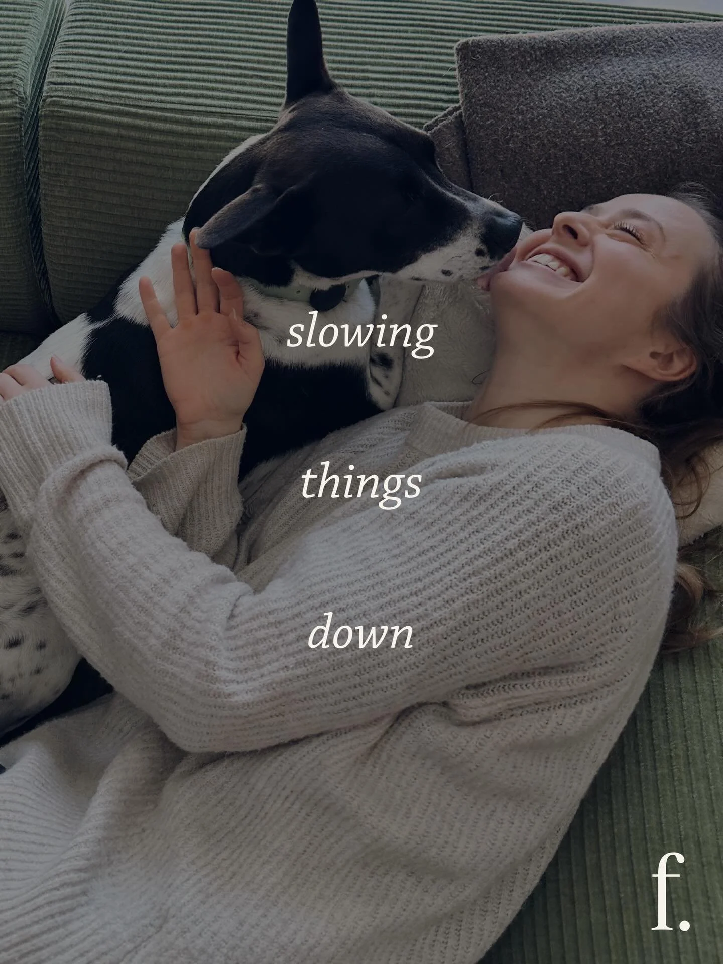 I have finally decided to slow things down after years and years and years of holding things together and pushing through when I really should have been putting on the breaks. As a gal with a poor immune system, gut health issues, and severe insomnia