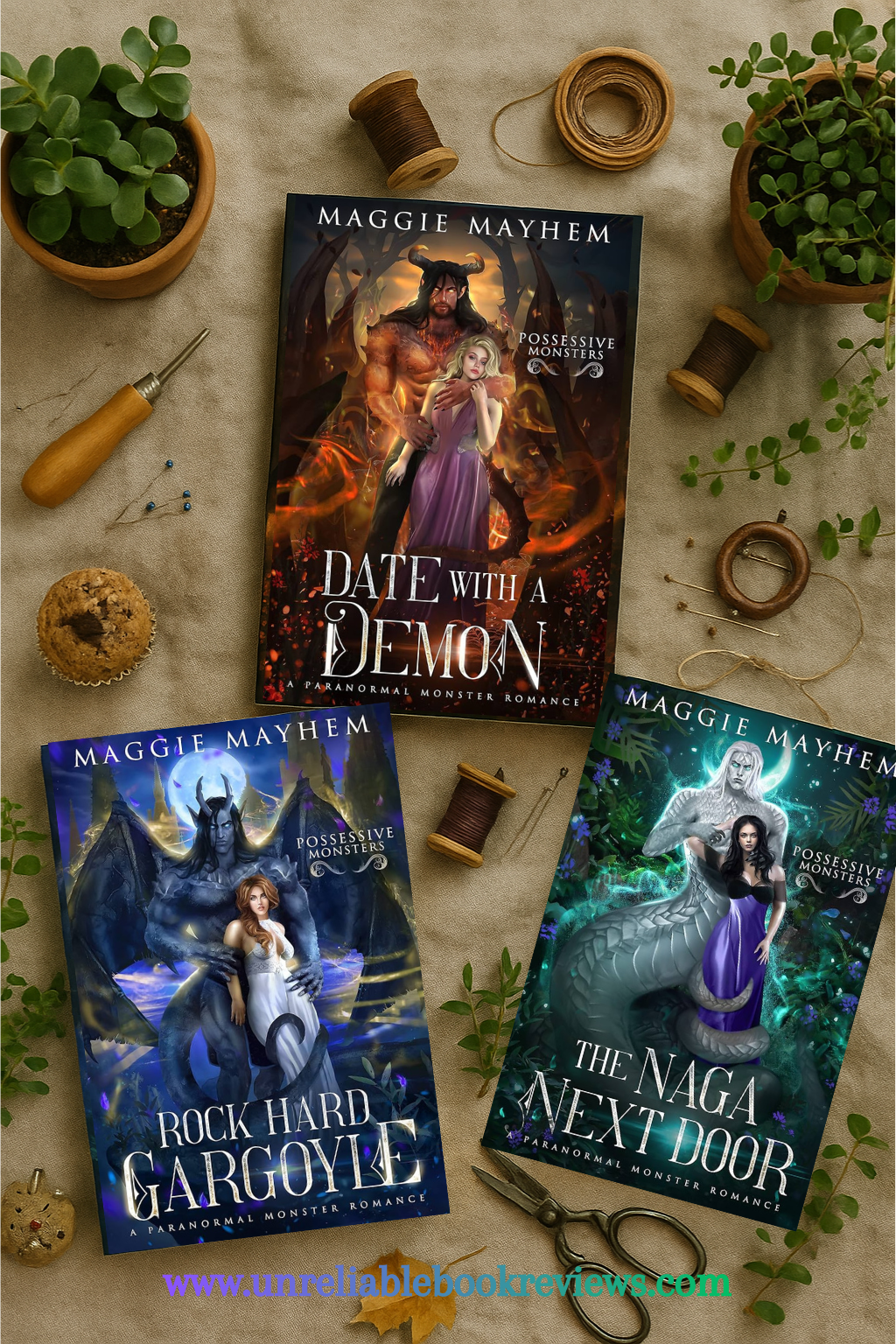 Possessive Monsters Series by Maggie Mayhem