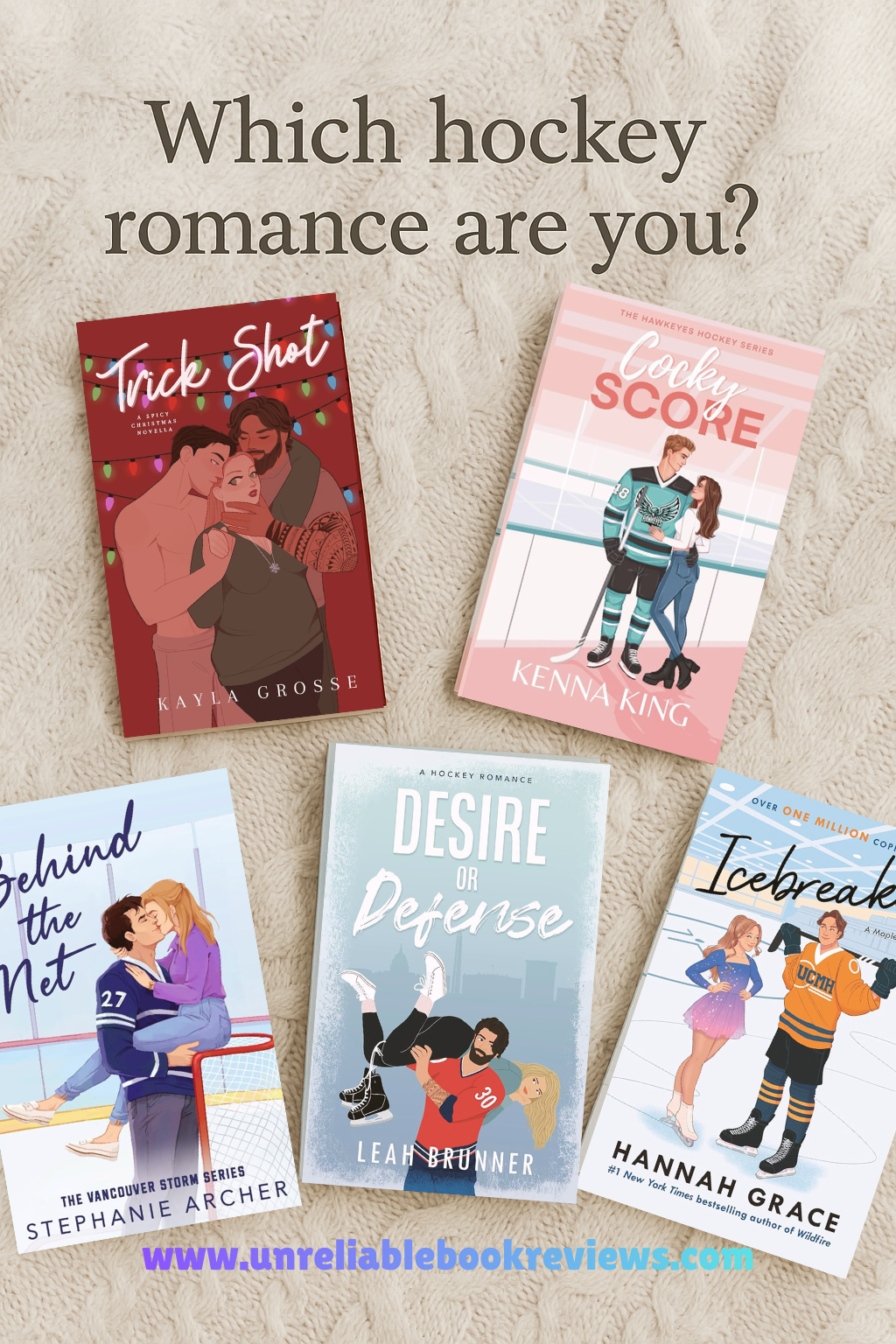 🏒 QUIZ: Which Hockey Romance Series are you?