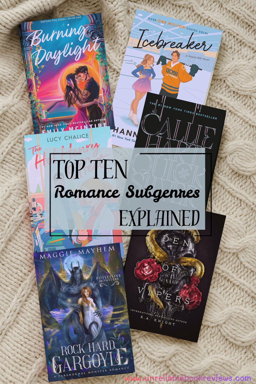Top 10 Romance Subgenres Explained