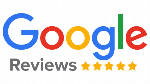 Google Reviews logo with five-star rating