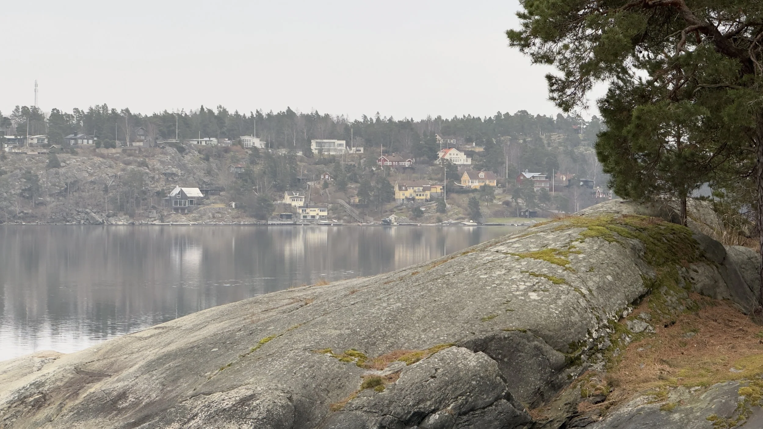 The Swedish Archipelago near Saltsjöbaden