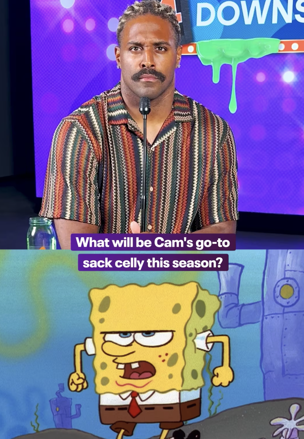 Cam Jordan's Sack Celebration 