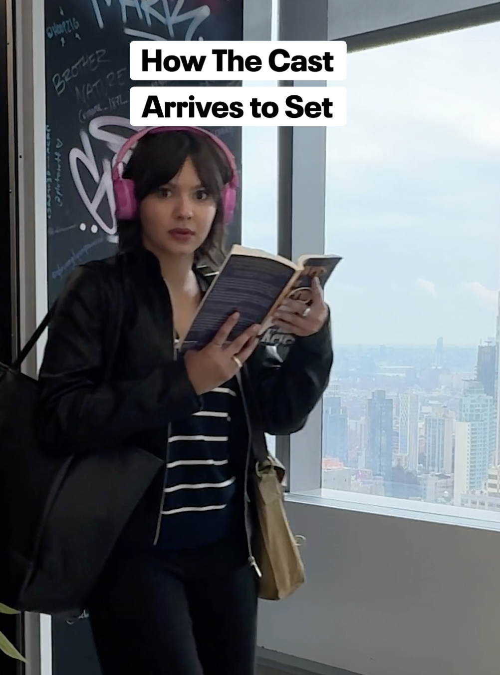 How Cast Arrives to Set