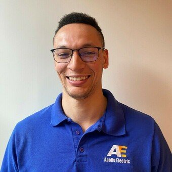 Gray silhouette of a person on a light gray background