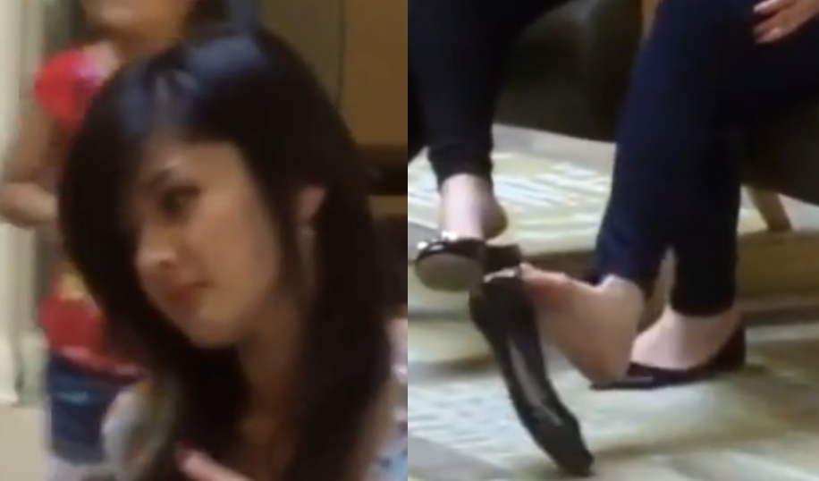 Film 109 - Candid Girl Feet, Gorgeous Amazing Asian Shoeplay
