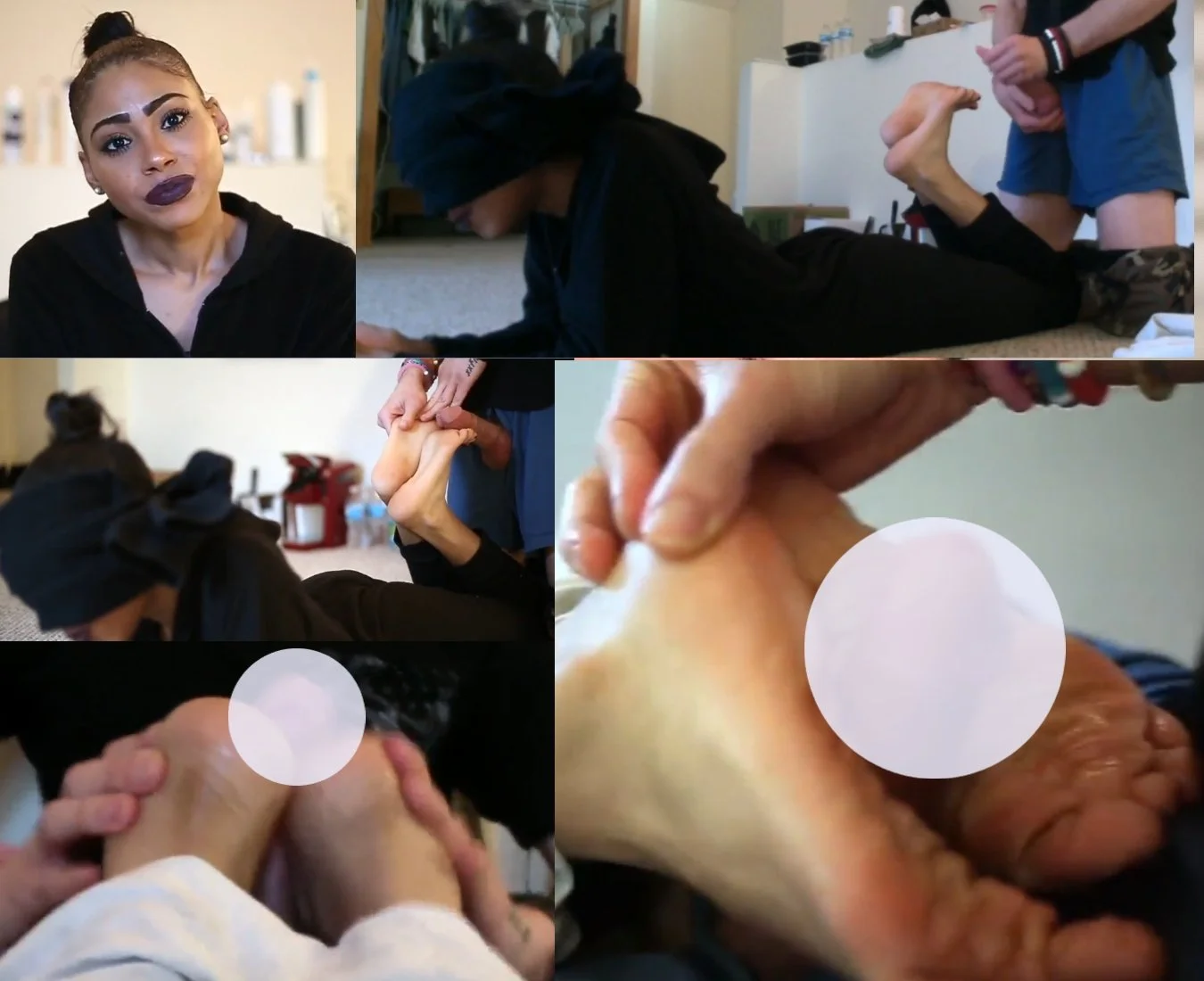 Movie 24 - Ebony College Unaware FJ and Secret Cream