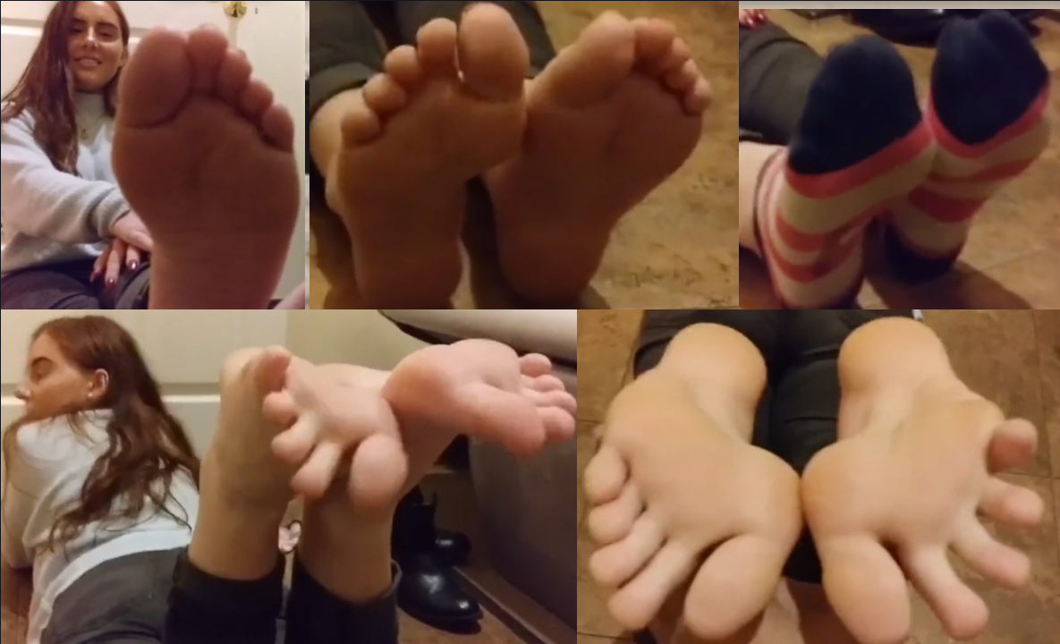 Video 35 - Public Feet Interview, Beautiful Latina Tickle, Sniff & Lick