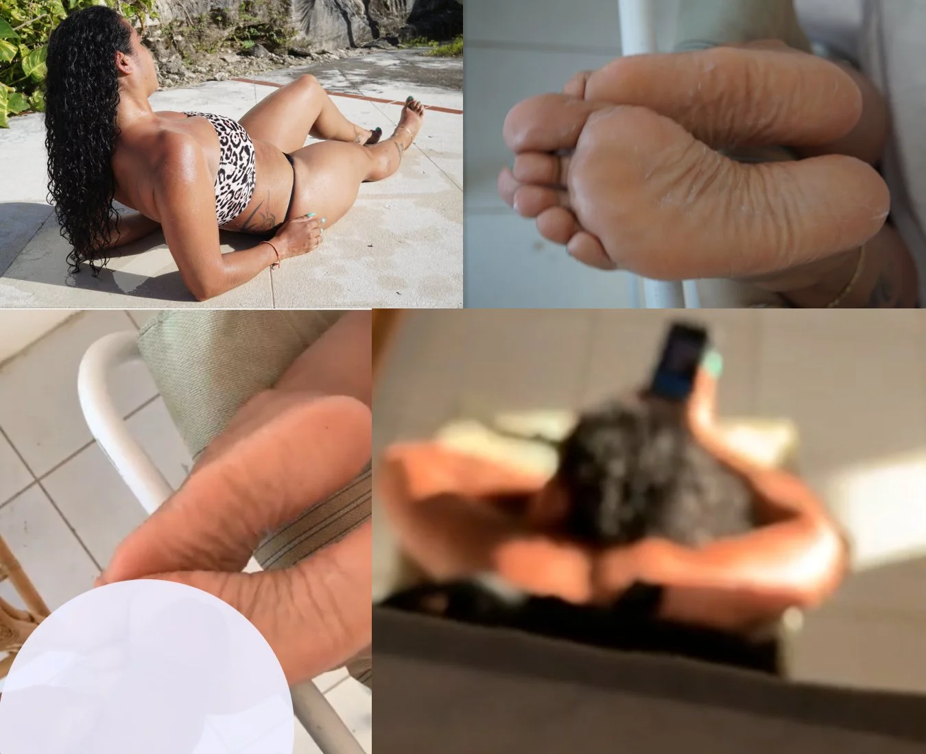 Movie 29 - Latina Baddie Feet Modeling turned Secret Cream
