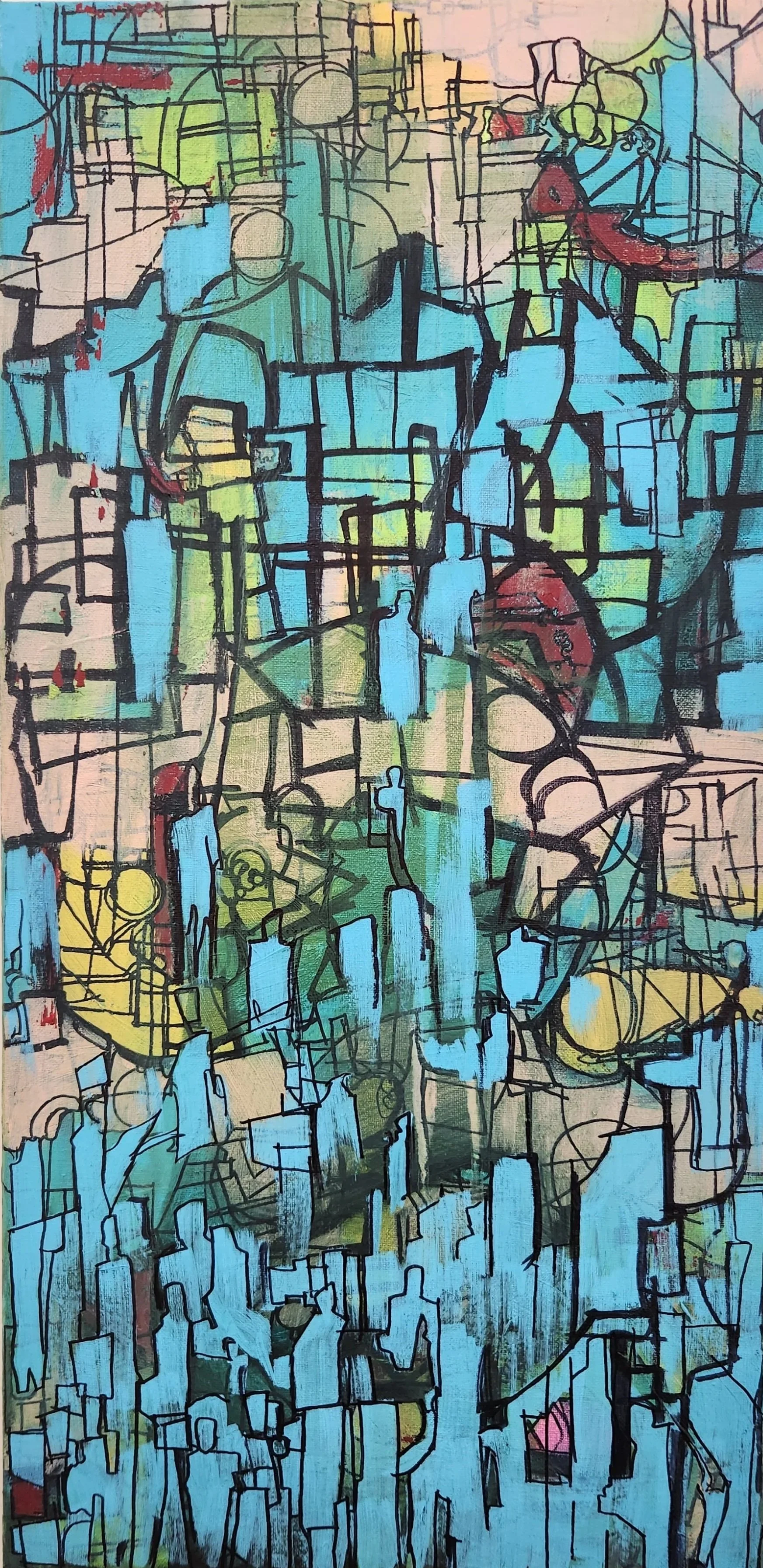 Bubble & Line Series // Vivid Abstraction of an Ideal