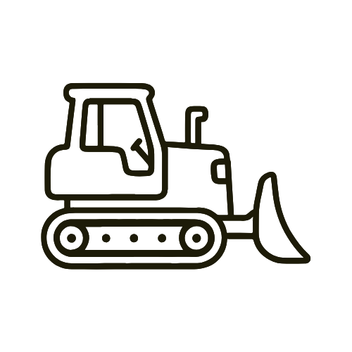 Brush clearing equipment icon for brush removal and property cleanup services in Altamont, TN