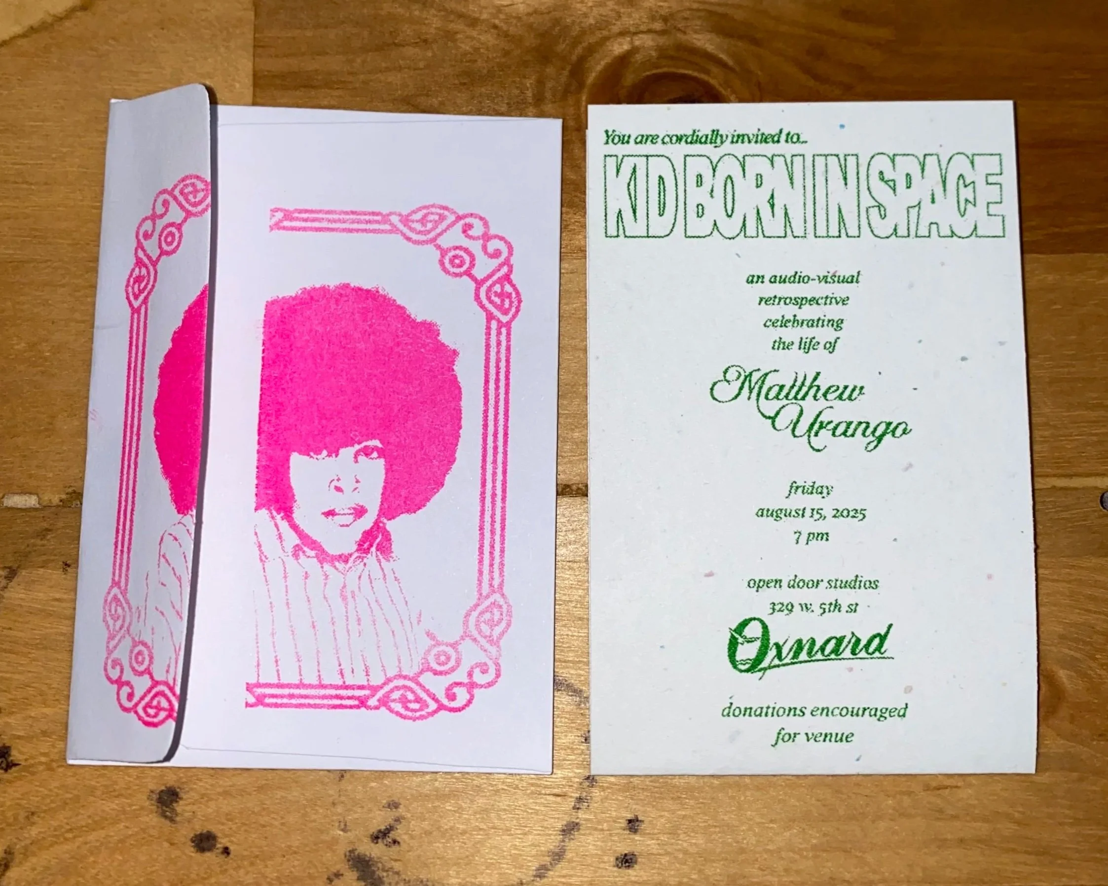 "Kid Born in Space" Cola Boyy Retrospective