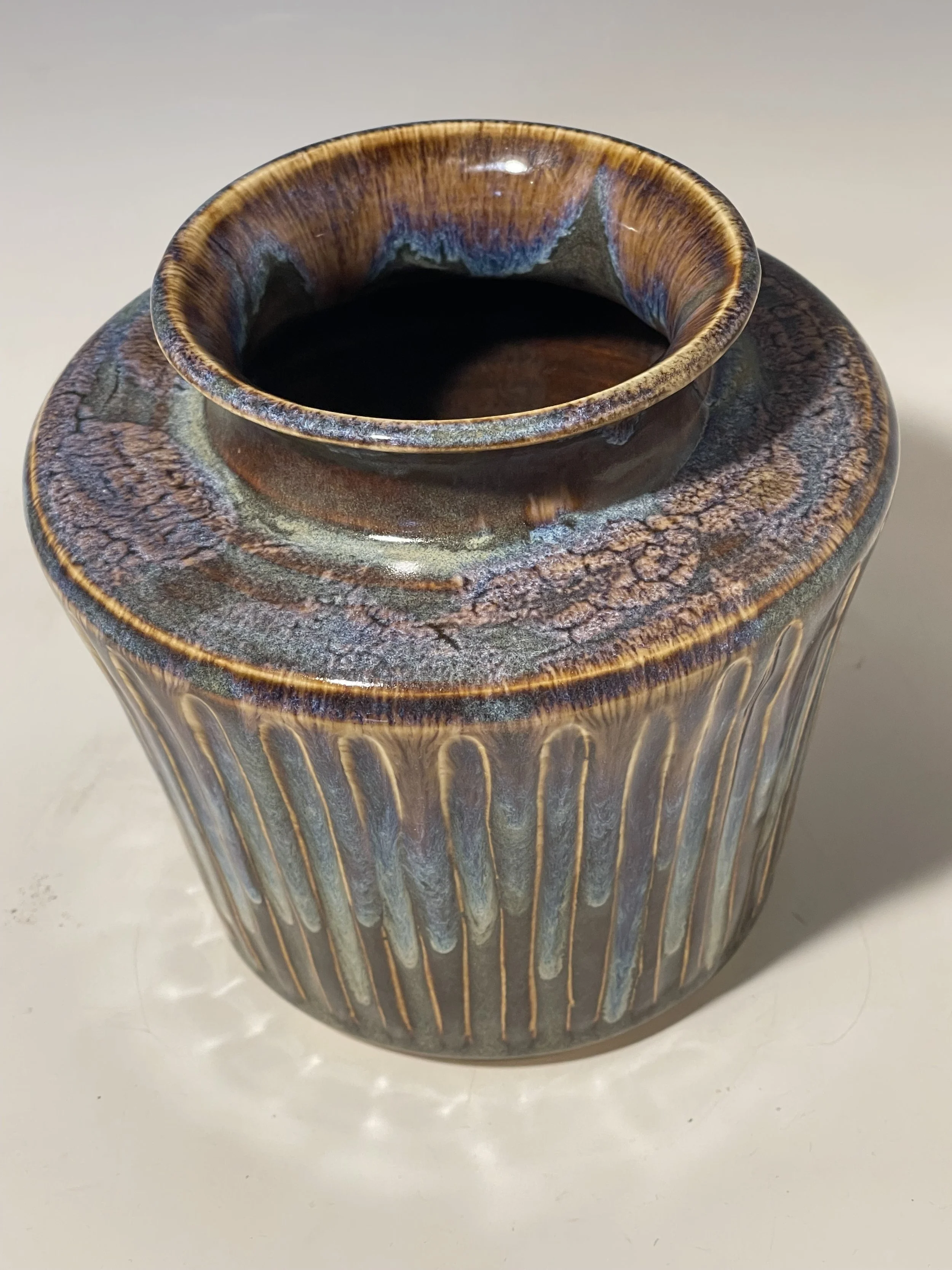 Fluted Vase (or tall flower pot) - you decide!