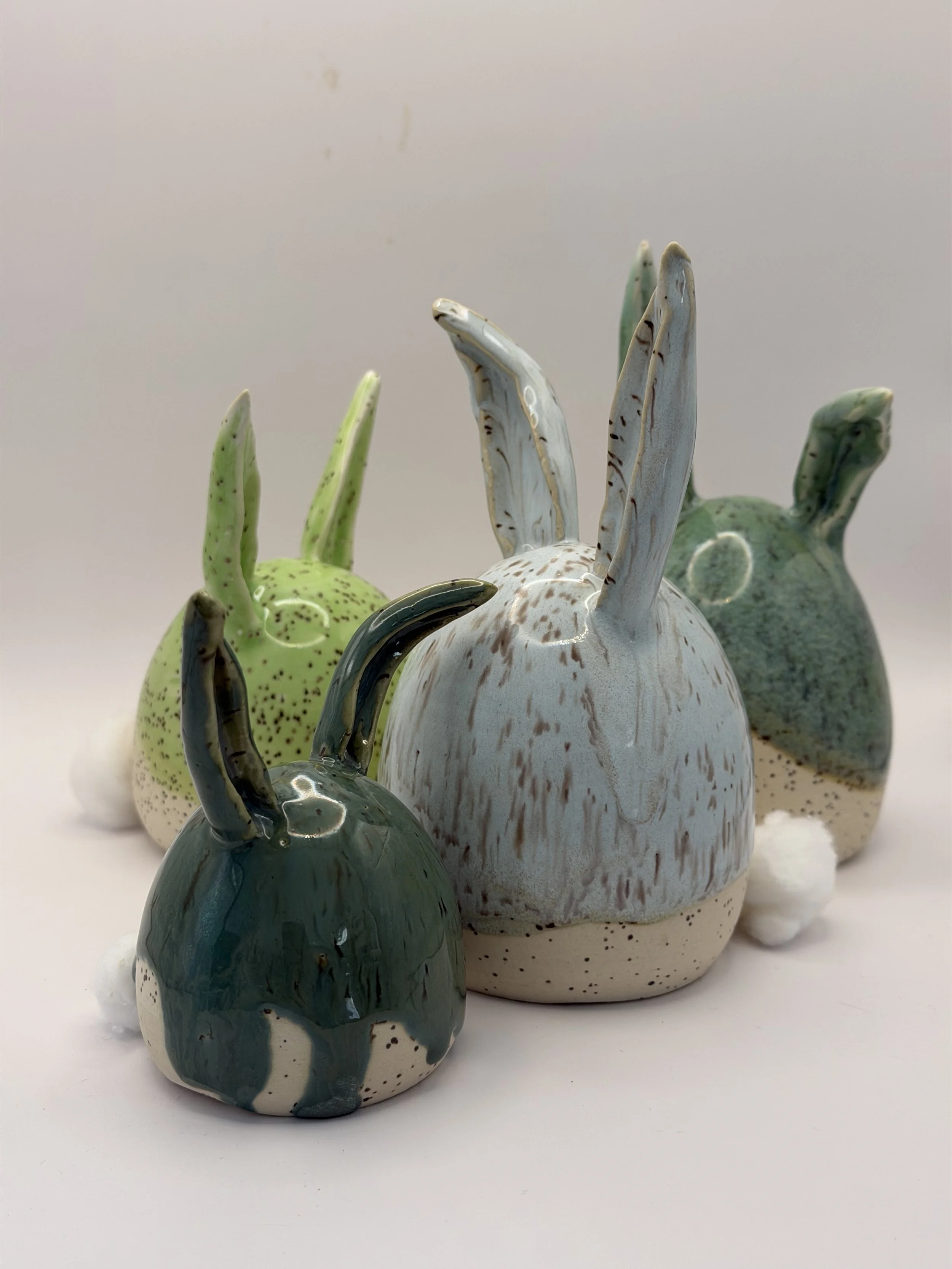 Some bunnies have tails!!!! LOVE!