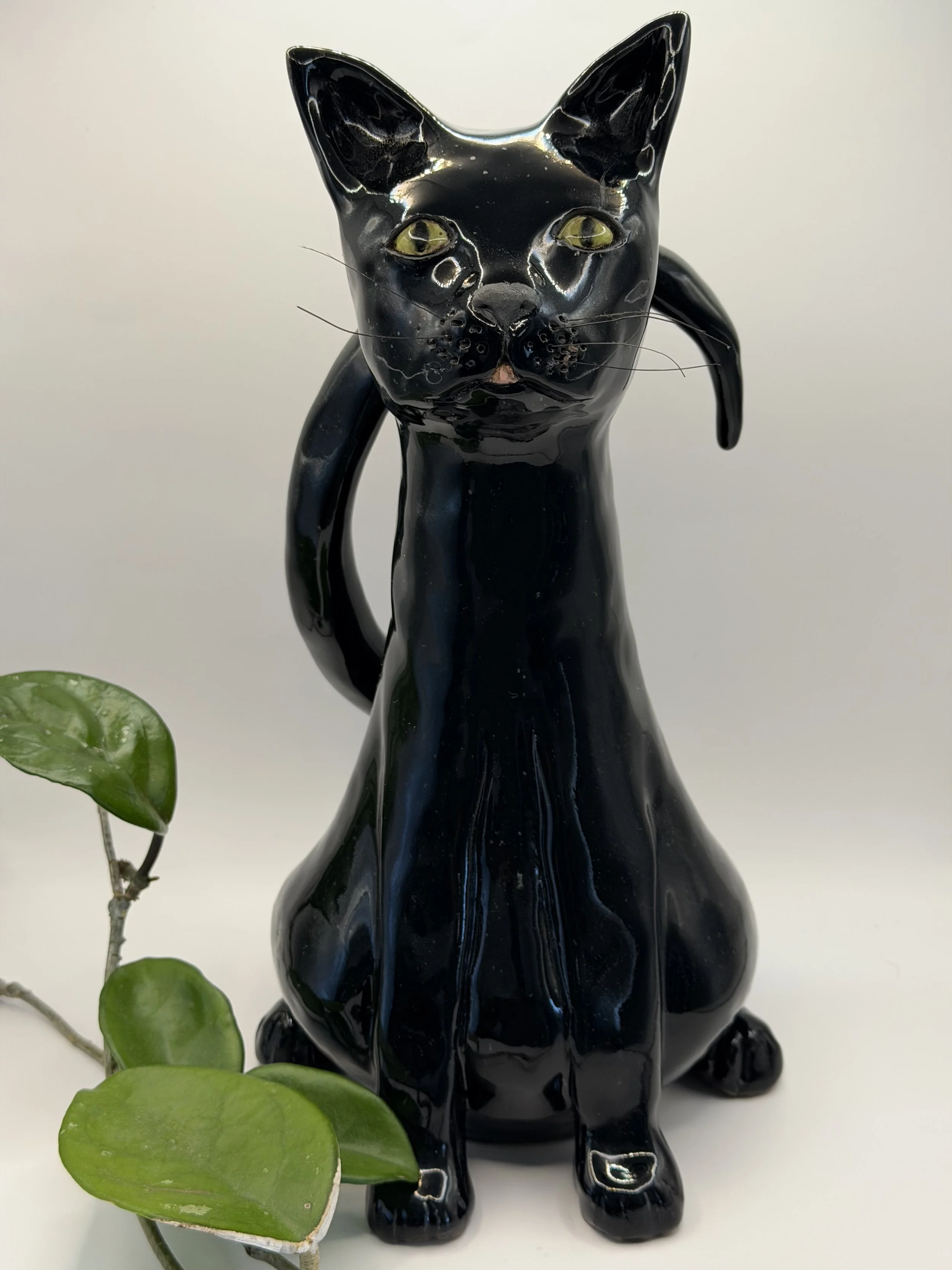 Black Cat - A happy accident from a mug experiment gone wild.