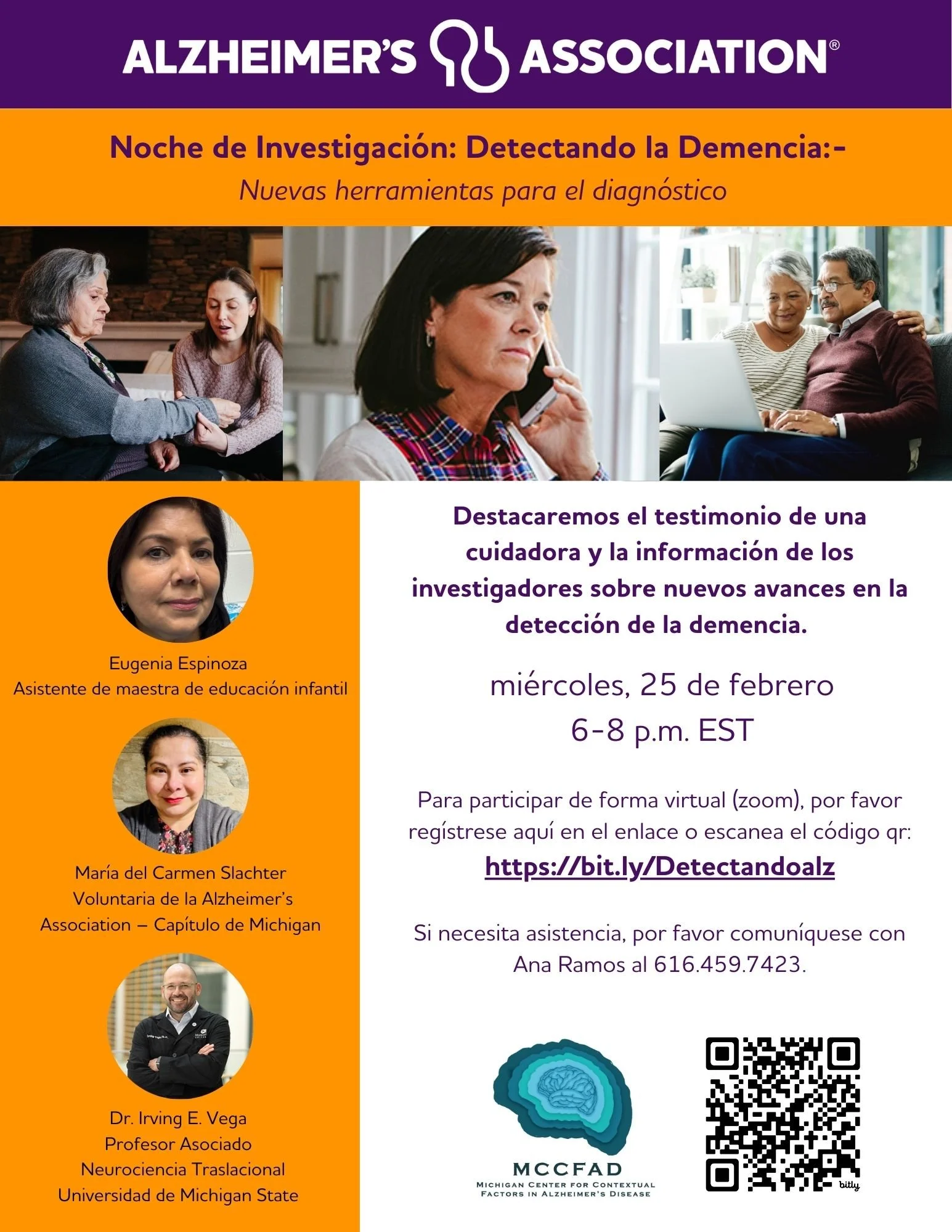 4th Annual Spanish Language Alzheimer Research Night