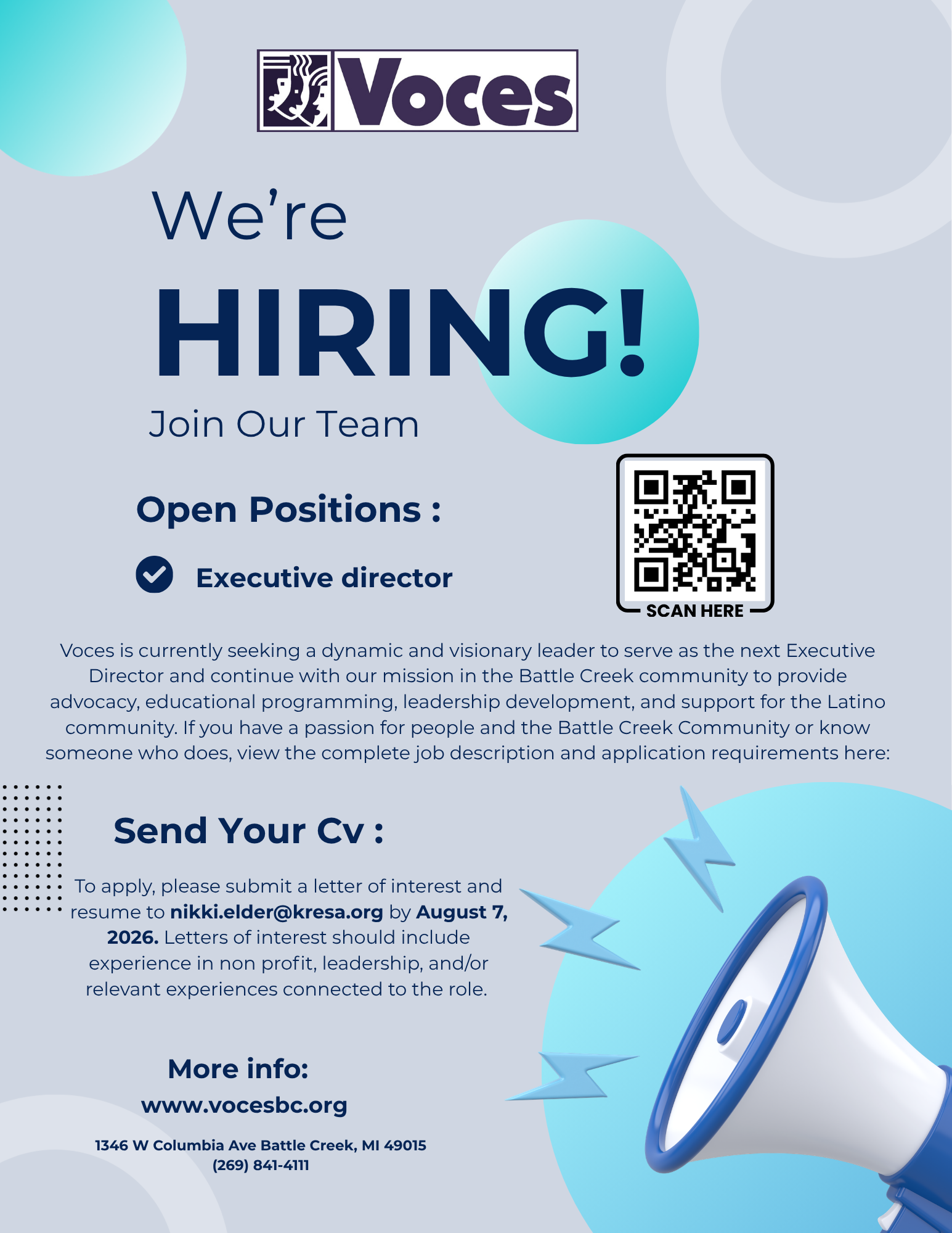 Job opportunity