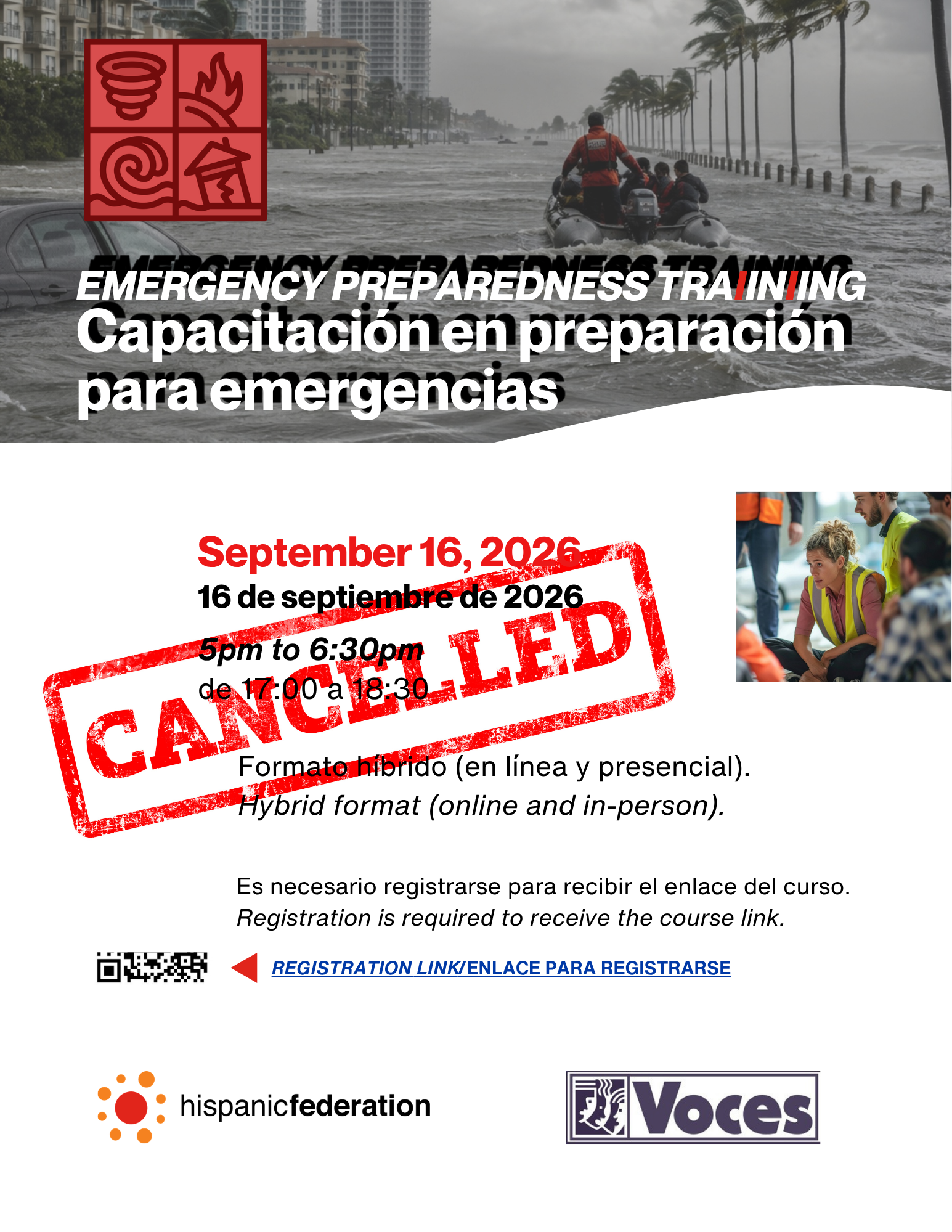 Preparación para las emergencias