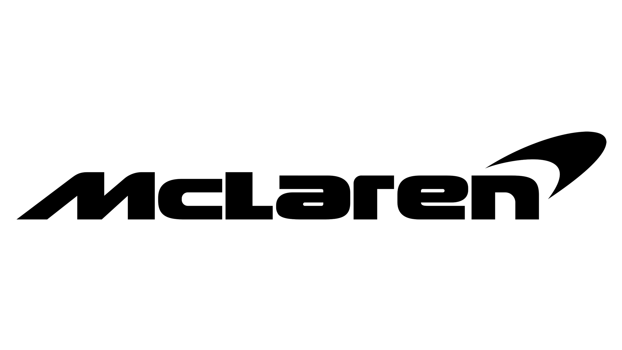 A black and white illustration of a closed umbrella with a handle, positioned horizontally in the center of the image.