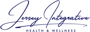 Logo with cursive text "Jenny Jasperson" and smaller text "Health & Wellness" underneath
