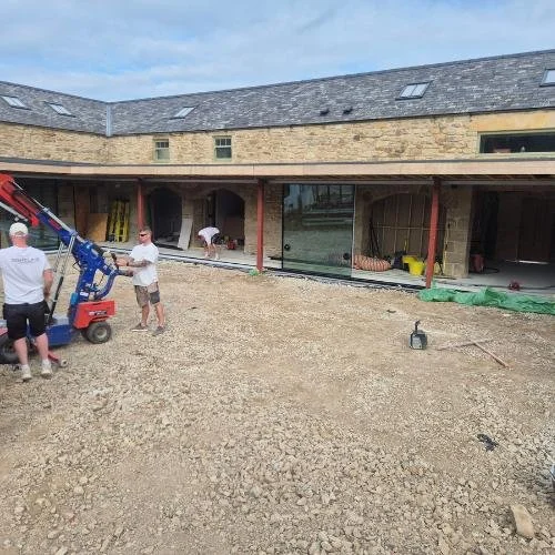 Glazing installation