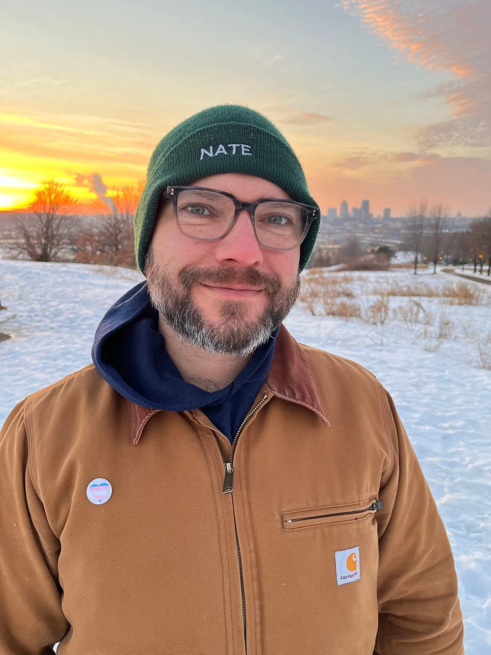 Nate Barber at Mounds Park Beacon in winter.jpg