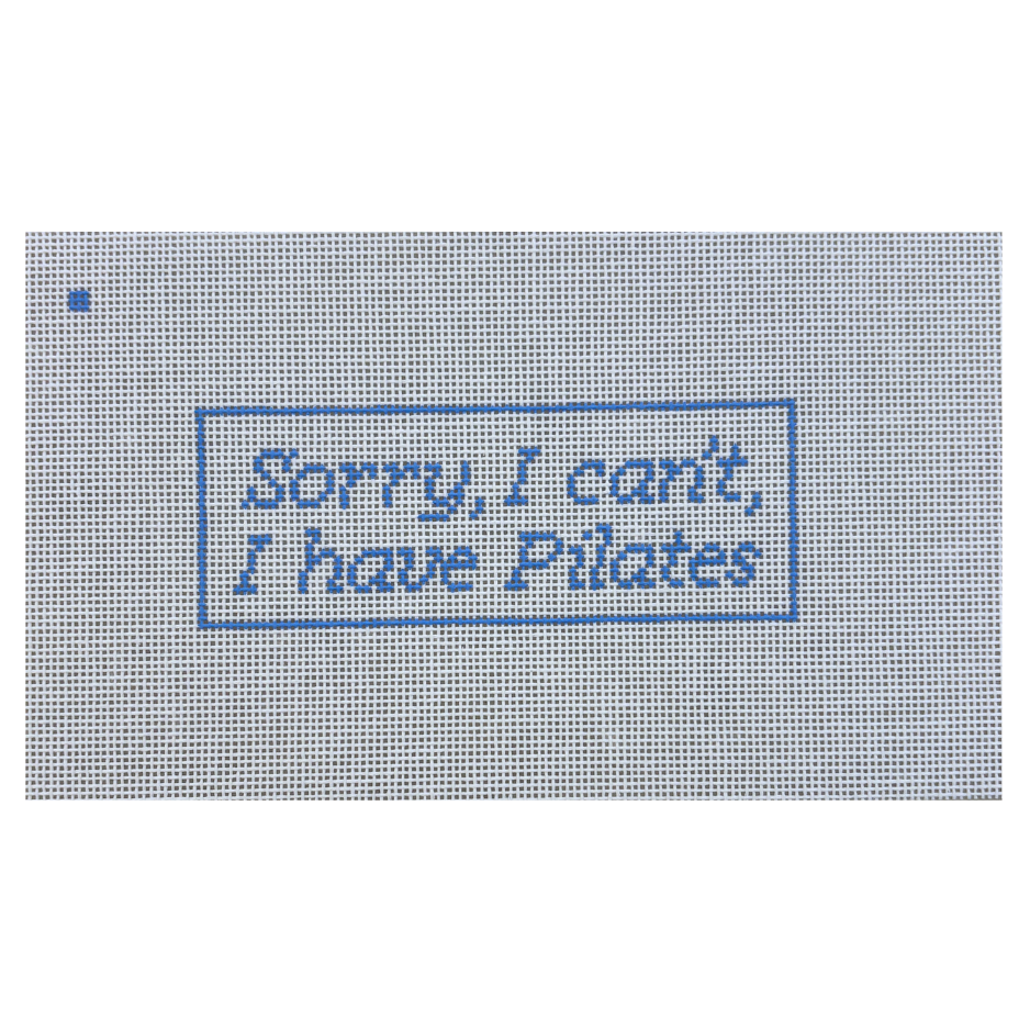Sorry, I can’t, I have Pilates