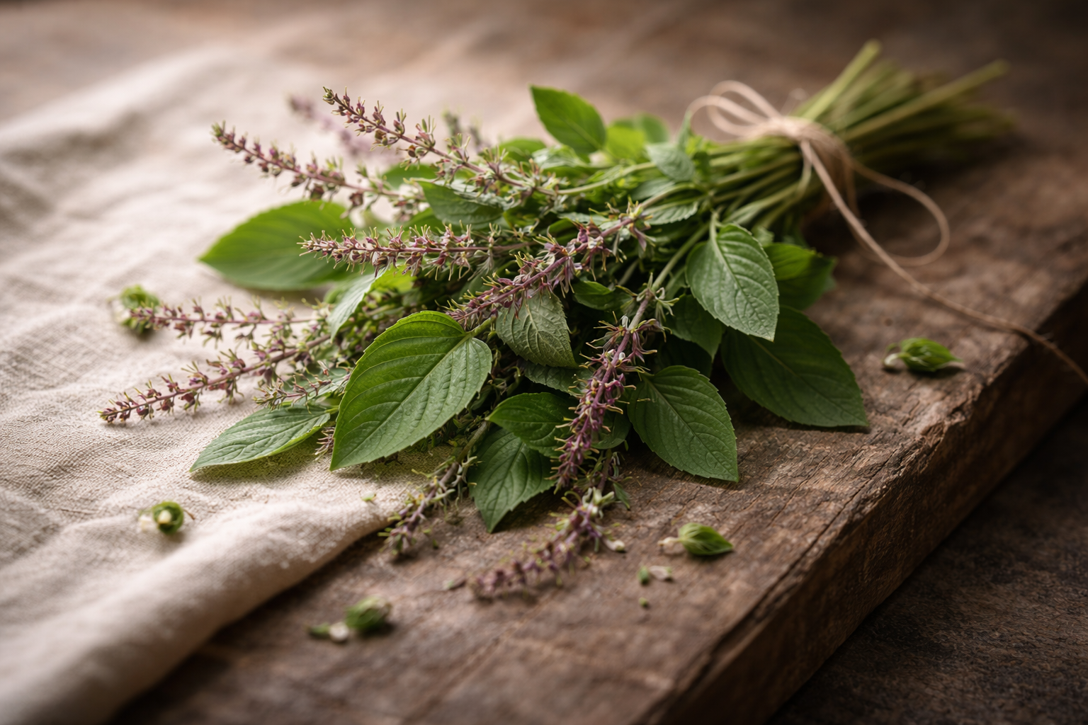 Tulsi (Holy Basil): Adaptive support for stress and daily demands.
