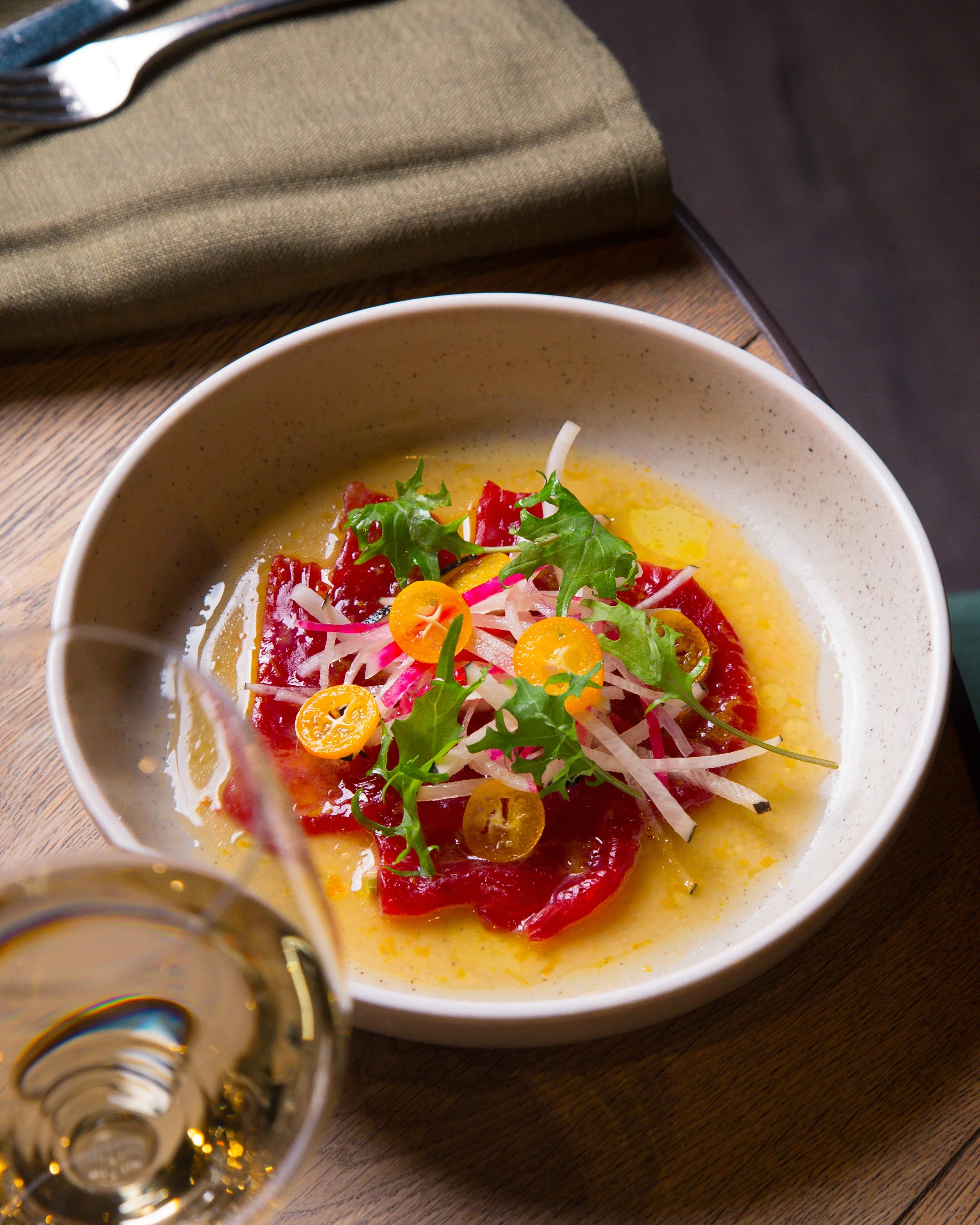 Blue fin tuna, mountain yuzu, radish, kumquat_EST_2026_06-19_ImageCredit_IlsaHarun-41.jpg