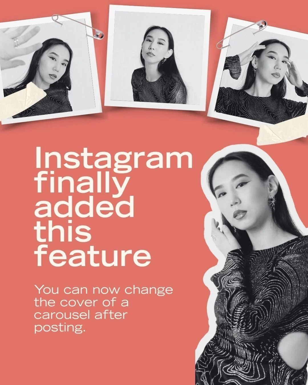 You can now change carousel covers after posting.

At first glance, this looks like a small update.
It is not.

This changes how brands should think about packaging, distribution and content optimization on Instagram.

Before this, the first slide wa