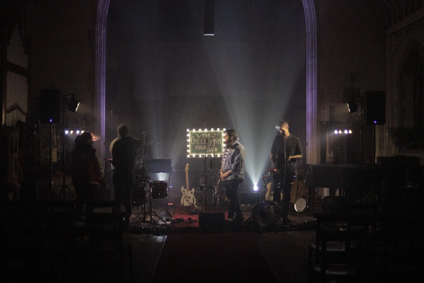 Behind the scenes at St Anne&rsquo;s with Greenbank Folk Club✨

It takes a lot of work behind the scenes to put on our lovely concert series - here&rsquo;s a couple of pics from the setup for @thelongestjohns show a few weeks ago. Just want to say a 