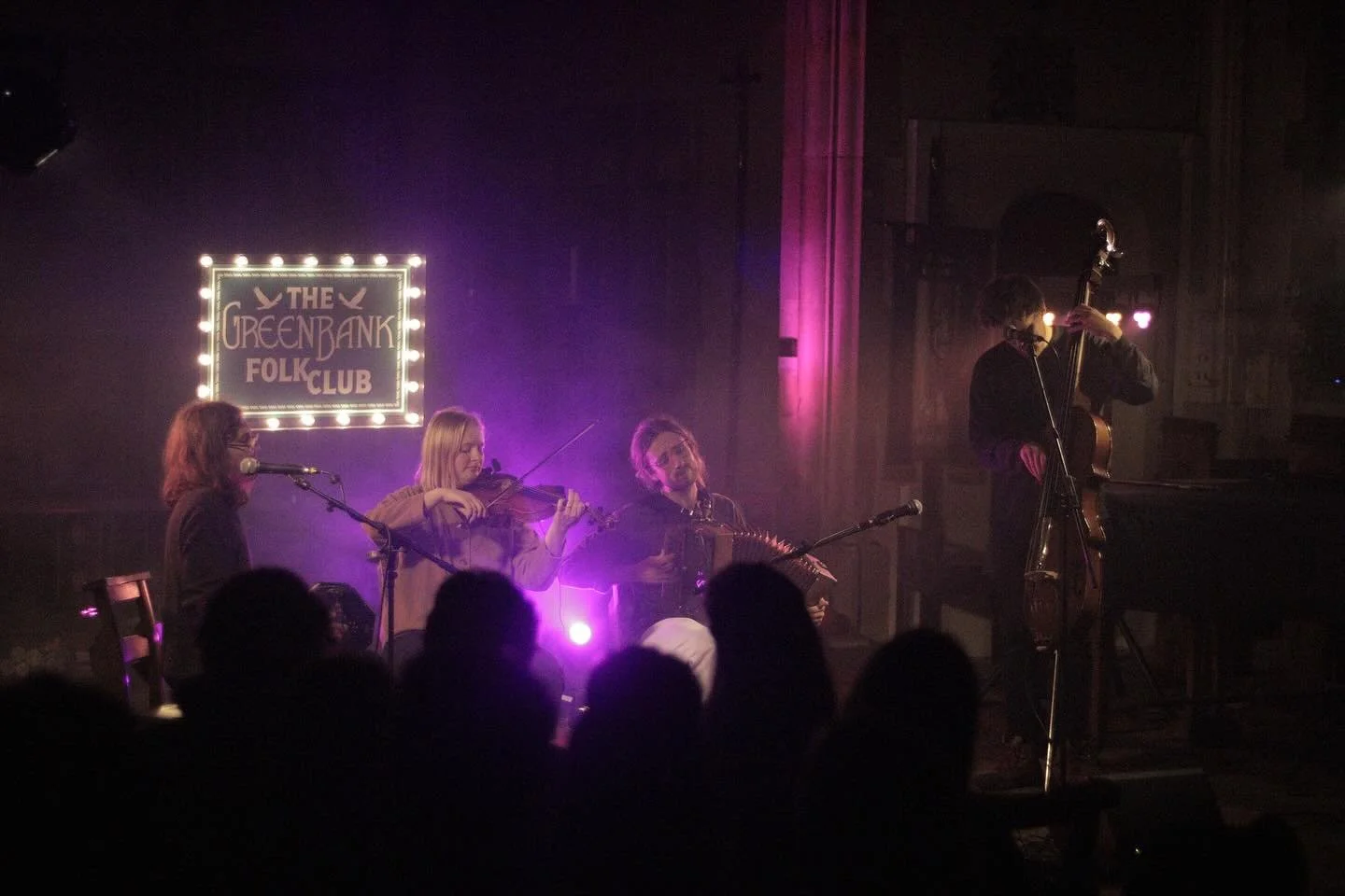 Some lovely pics from @gracesmithmusic trio &amp; @archiecmossmusic at St Anne&rsquo;s on Friday🤍

📸 = @mkmcreativity 🙏