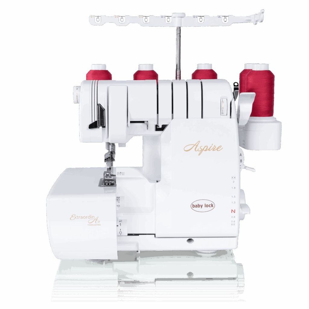 Aspire – machine à coudre coverlock baby lock