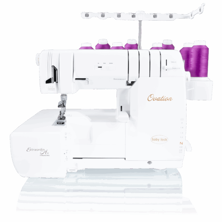 Ovation – baby lock machine à coudre coverlock