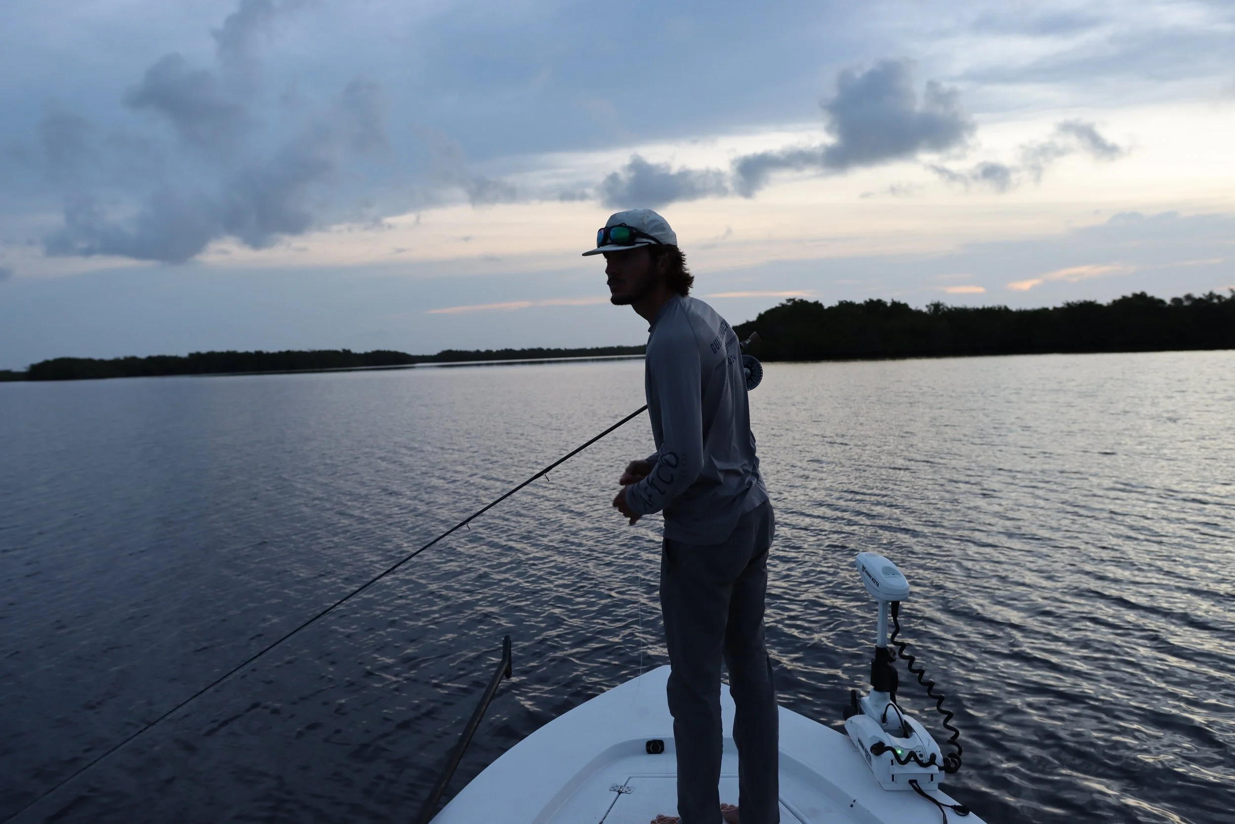 Evening Tarpon Fishing in the Everglades Back Country
