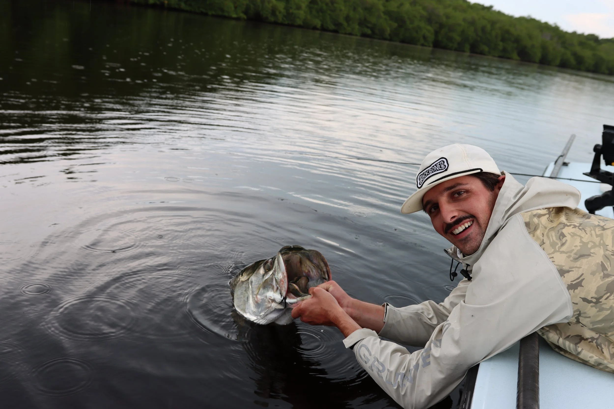 Backcountry Tarpon on Fly In Everglades Rivers