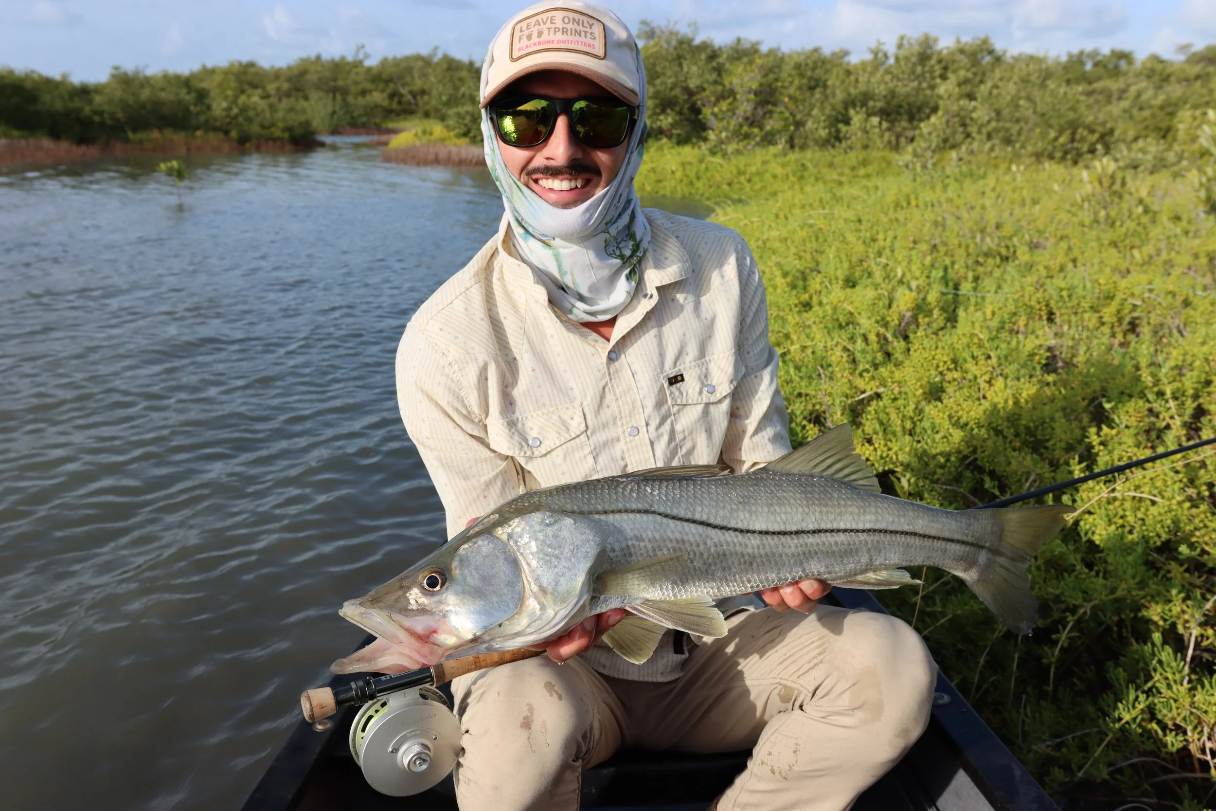 Snook Fishing Hard to Reach Waters in the Everglades Backcountry
