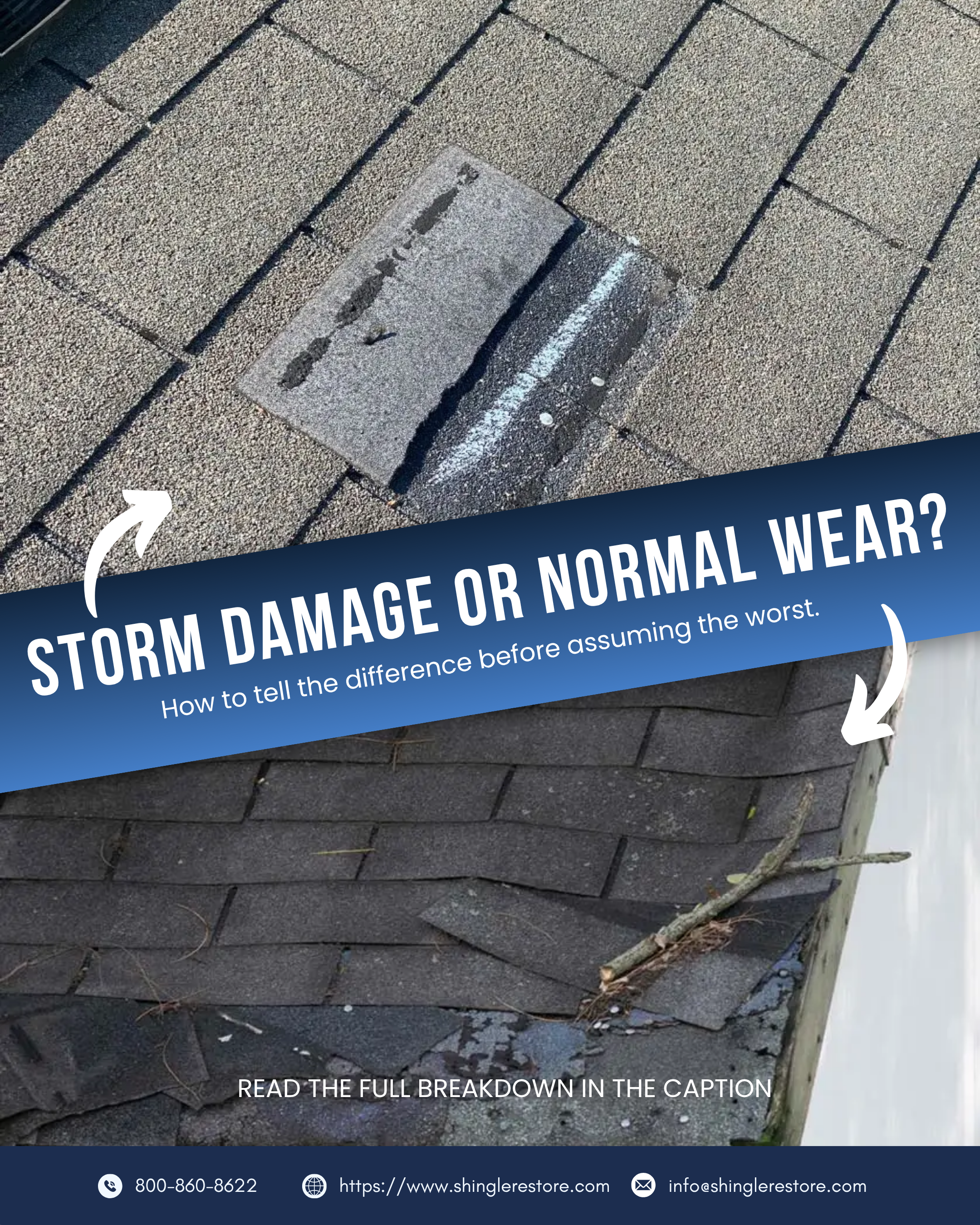 Storm Damage vs. Normal Wear: How to Tell the Difference