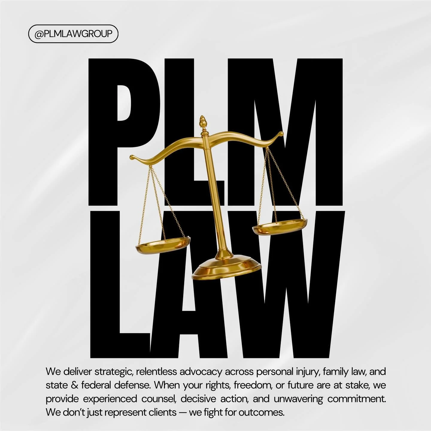 We fight for outcomes. 💪🏼⚖️

#plmlawgroup #familylaw #criminaldefense #personalinjury