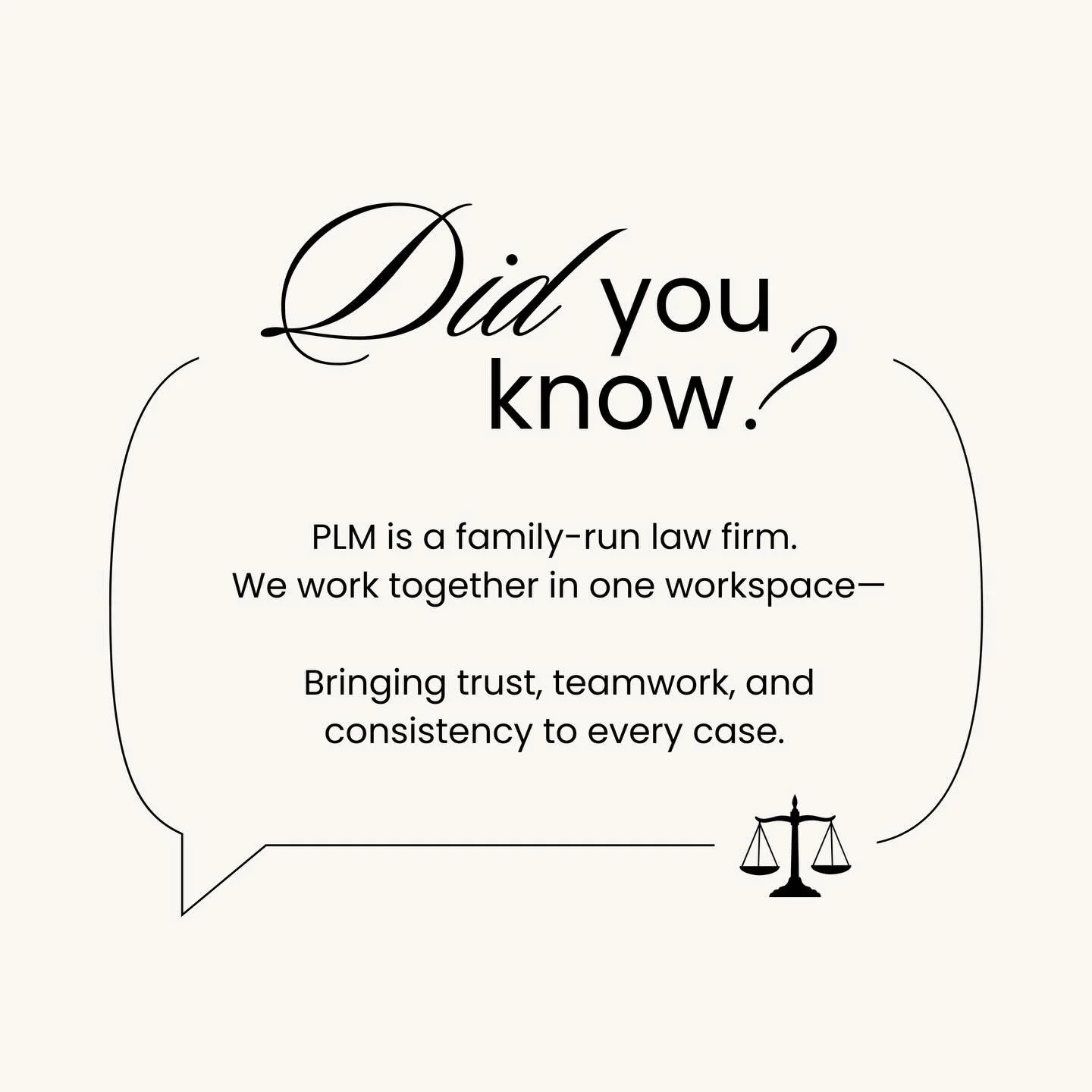 Family-run. Team-driven. Client-focused. ⚖️✨

#criminaldefense #familylaw #personalinjury