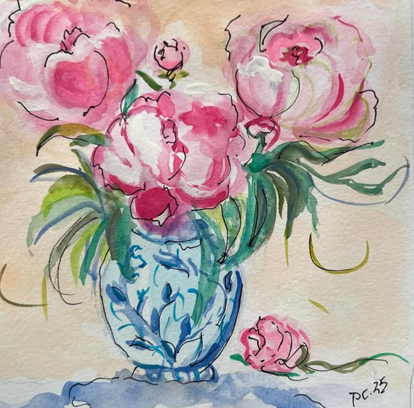 Perfect Peonies 

SOLD.
