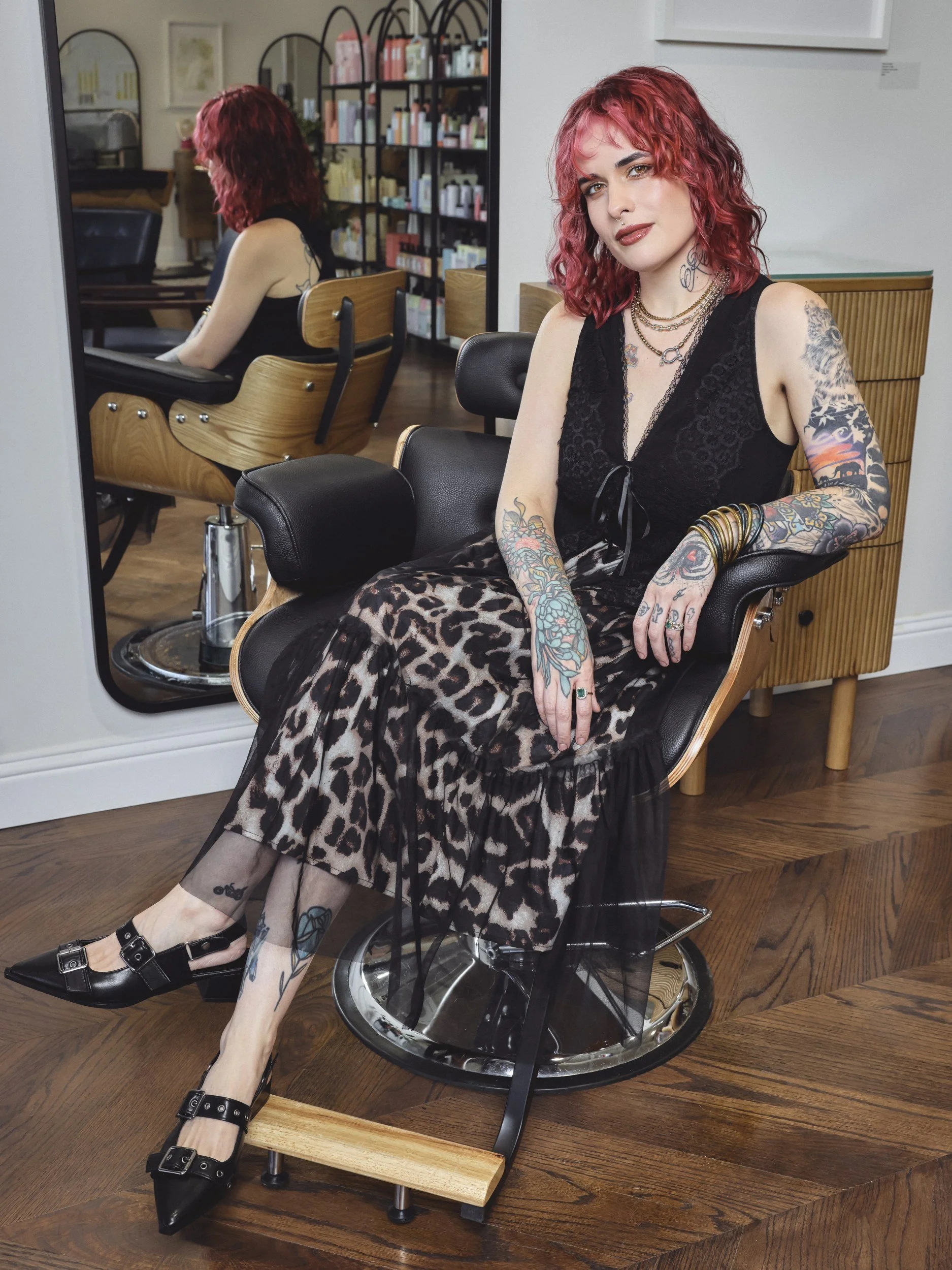 Jordin Fancher, stylist at Clark & Company Salon