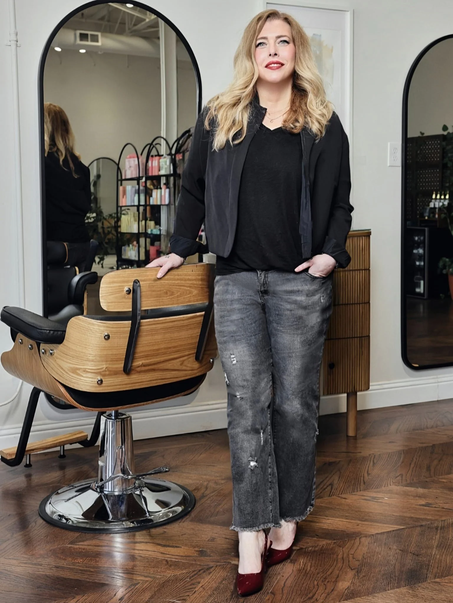 Rebecca Elliott, long and thick hair specialist at Clark & Company Salon