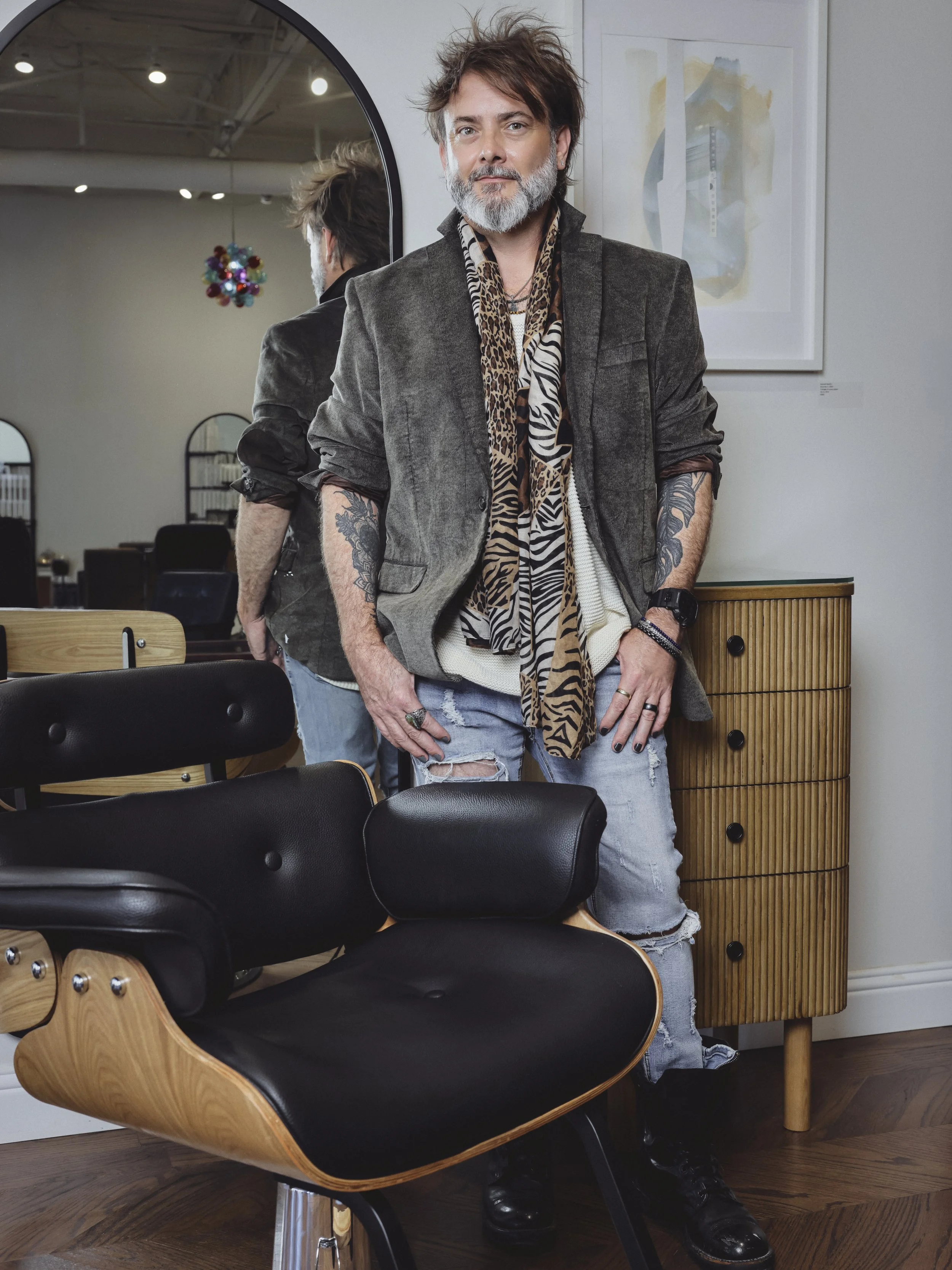 Dustin, stylist at Clark & Company Salon