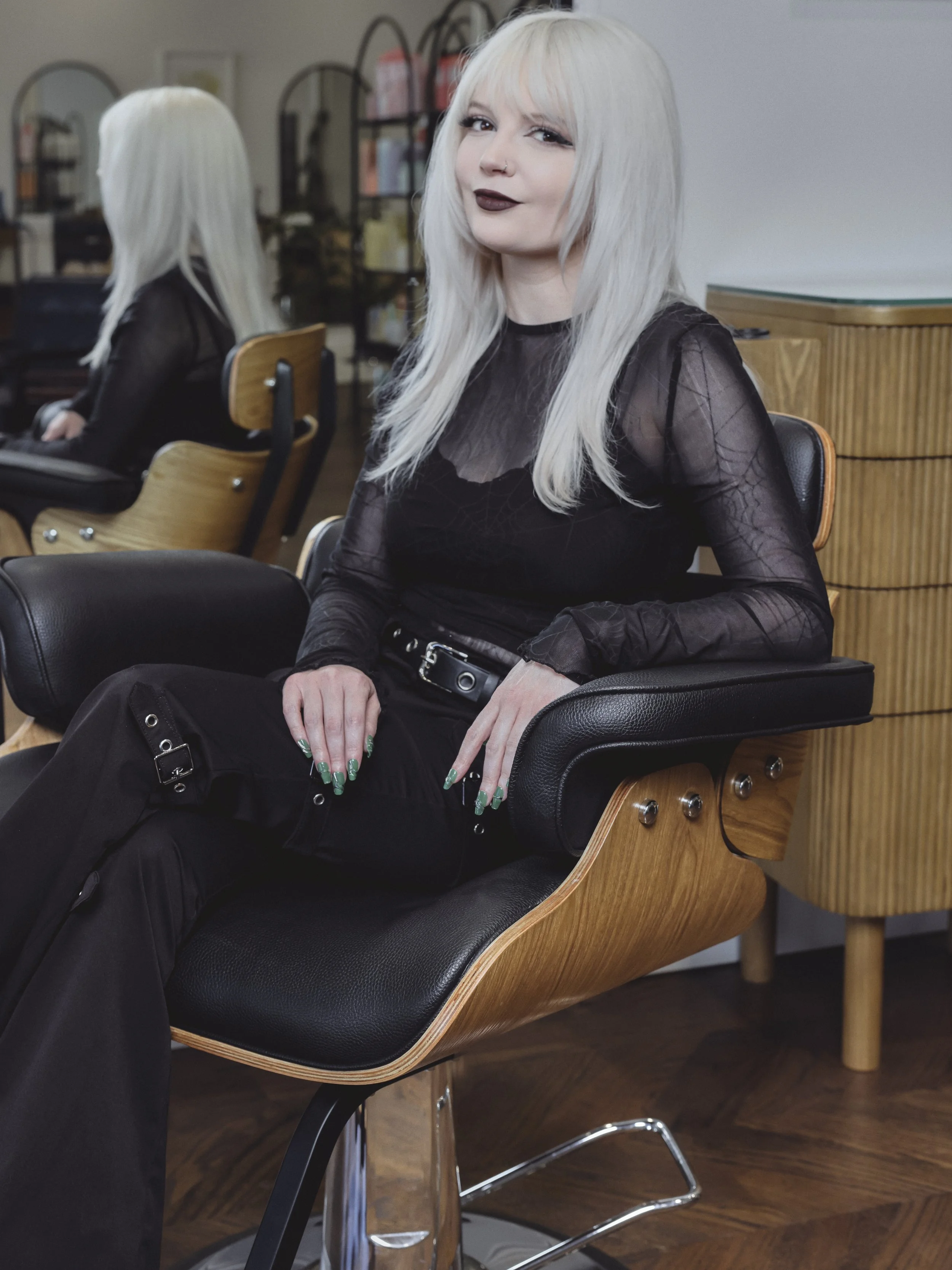 Alissa Capretti, stylist at Clark & Company Salon