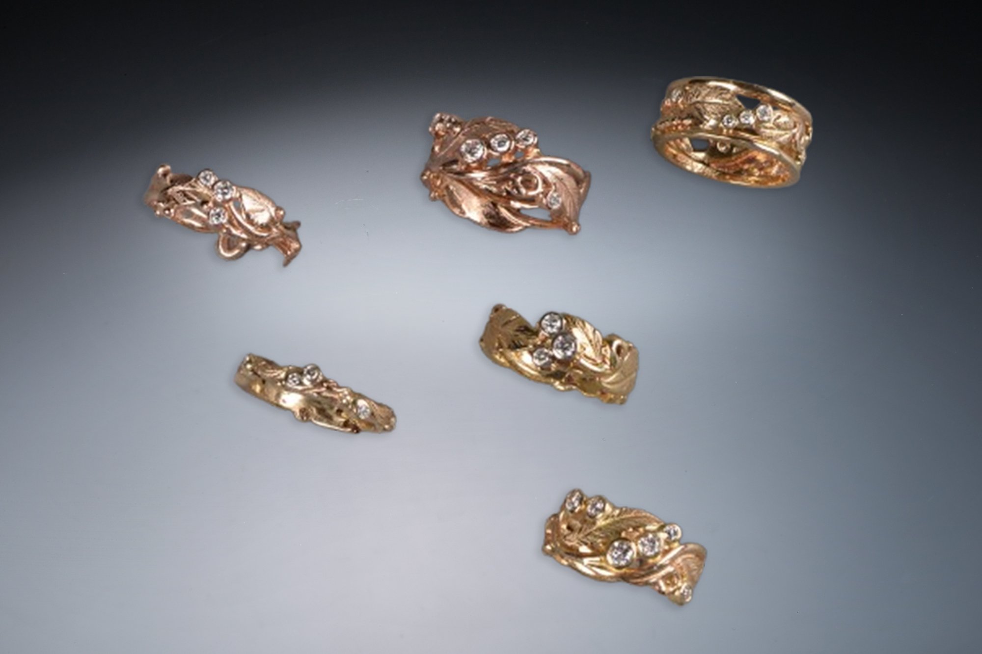 Wedding Band Set by CWG