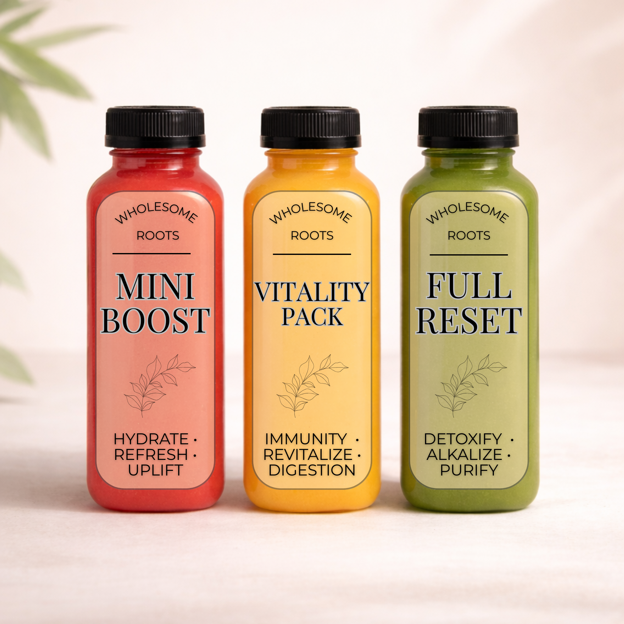 Mini Flight Juice Trio