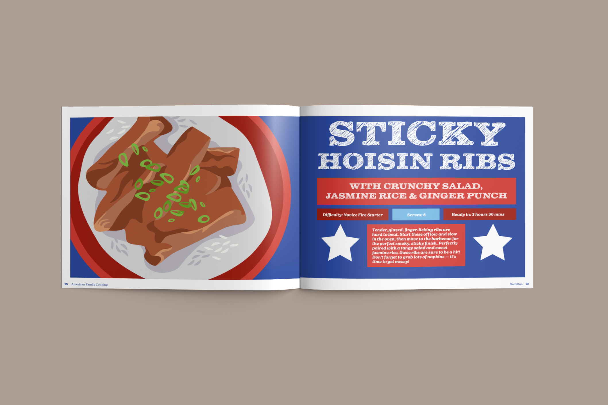 BBQ Cookbook Design