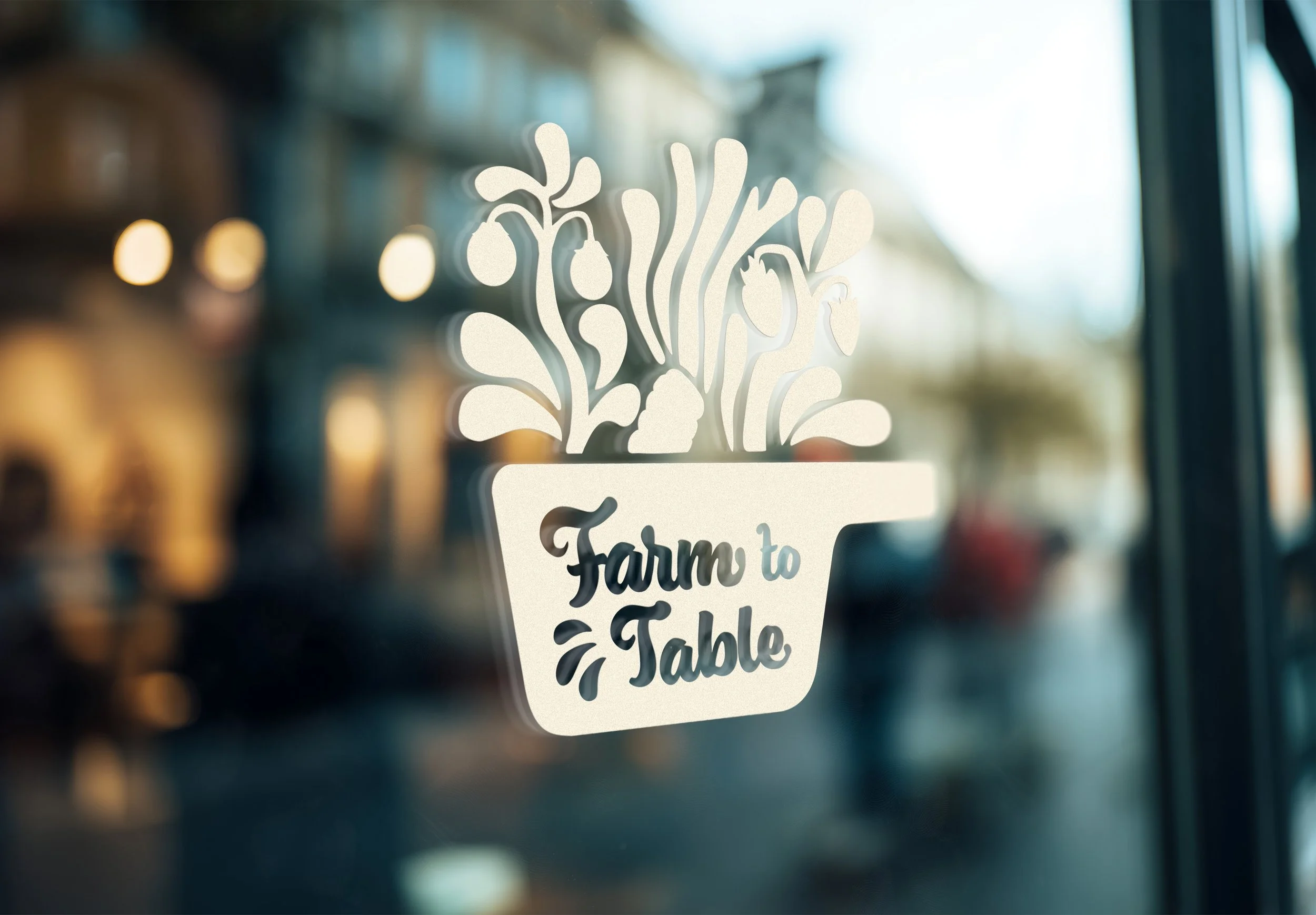 Farm to Table Logo Design