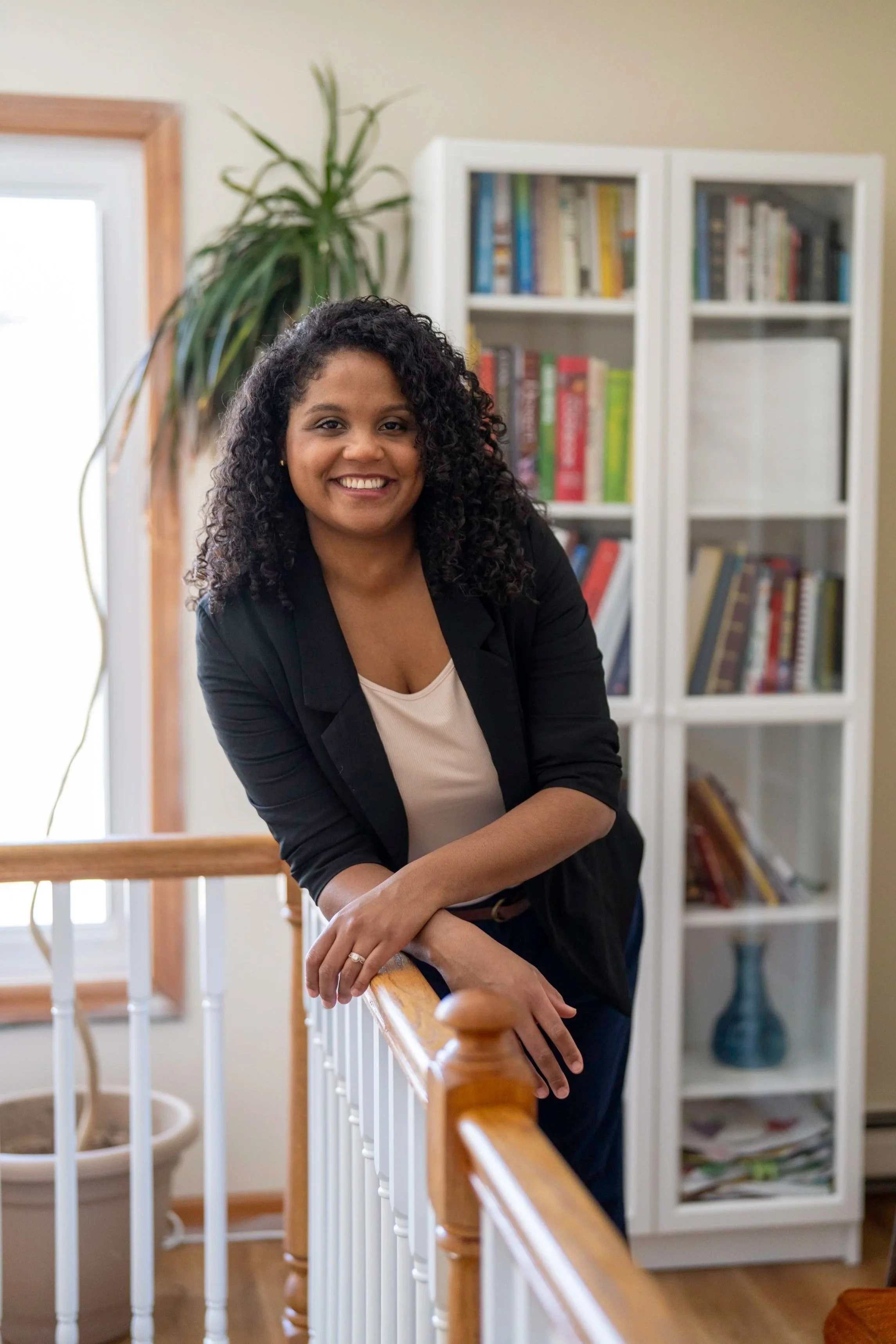 Headshot of a professional psychotherapist